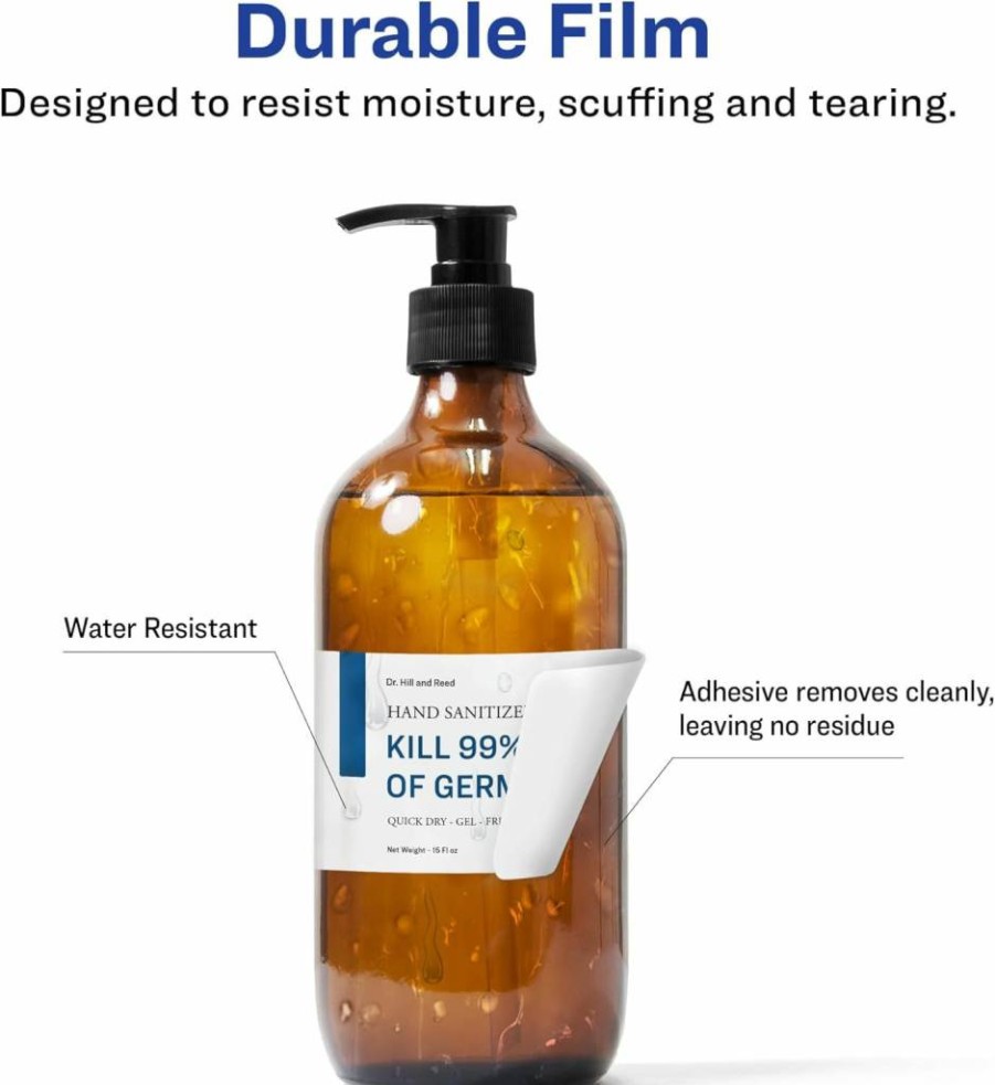 Avery Removable Labels 1" x 2-5/8" - Matte White, Water-Resistant, Laser/Inkjet Printable, 400 Labels, Sure Feed Technology