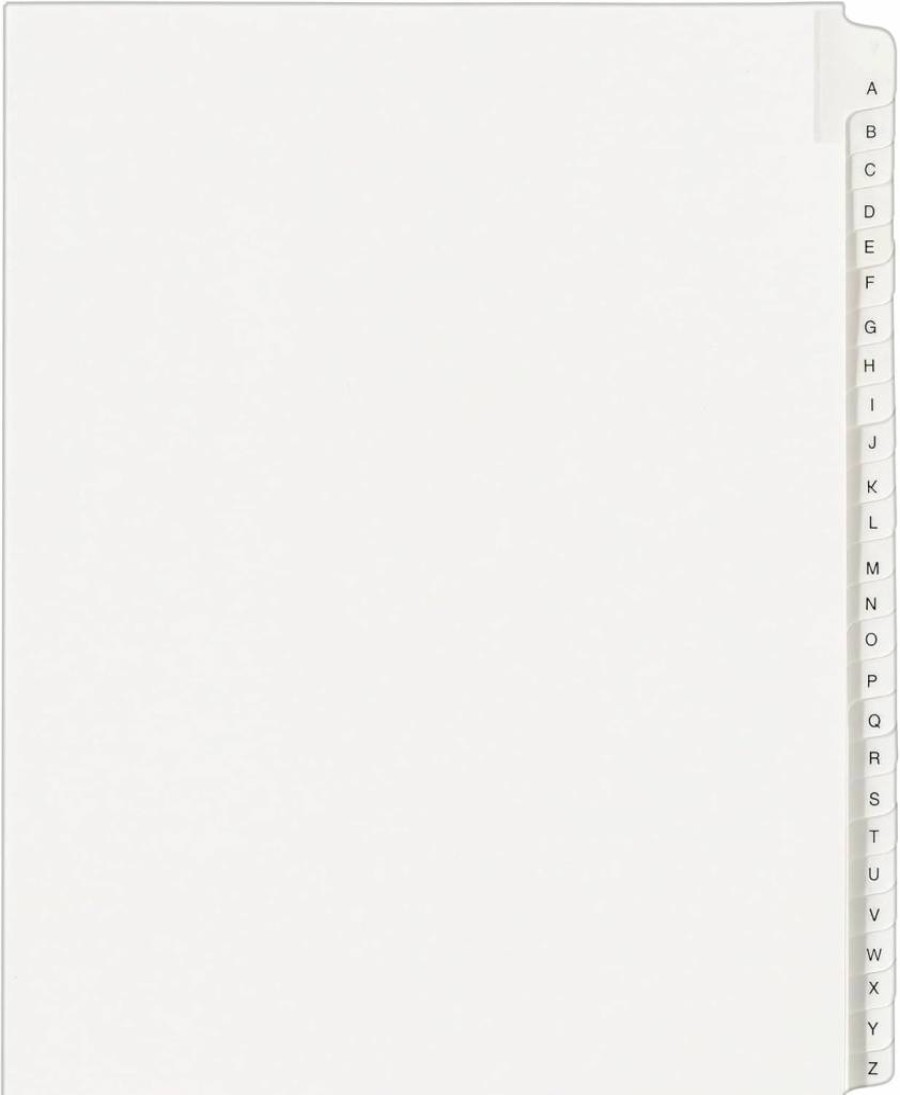 AVERY 01700 Legal Exhibit Dividers, 25-Tab Allstate Style Set for 3-Ring Binders, 1 Divider Set