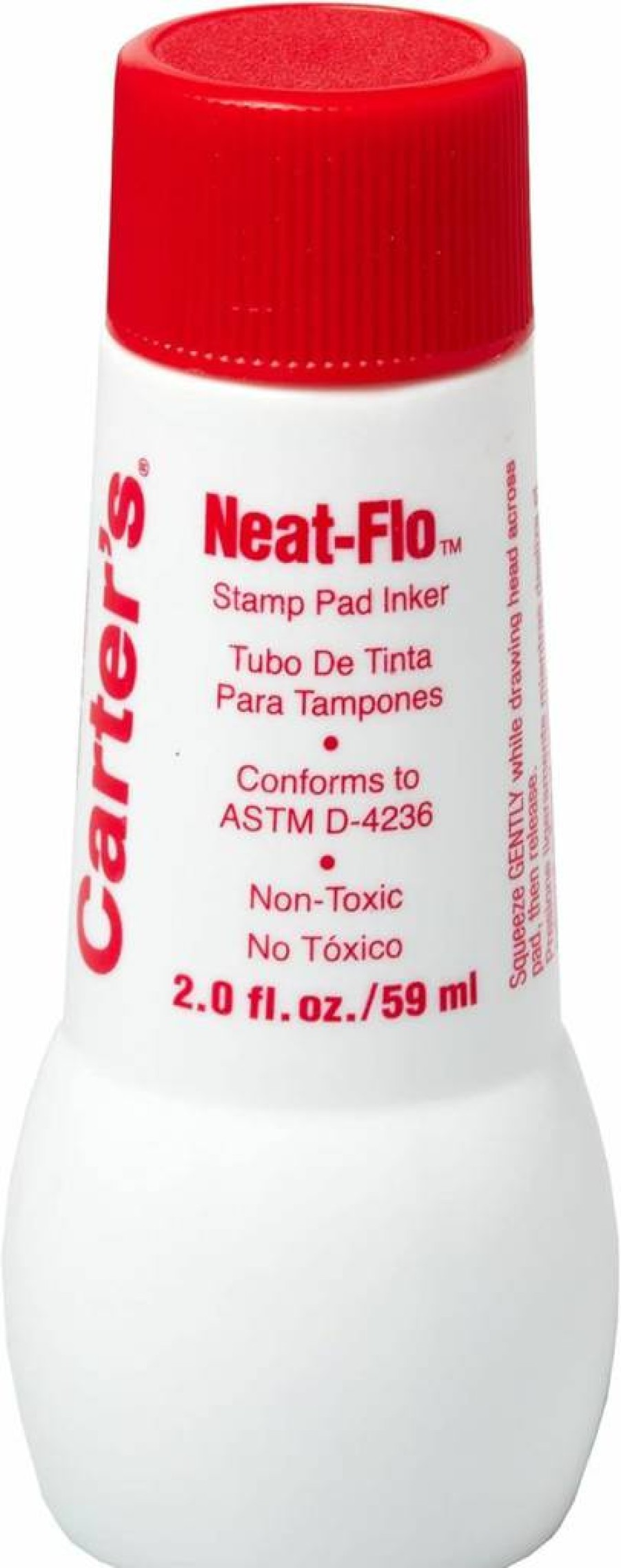 AVERY Neat-Flo Red Stamp Pad Ink Refill - Compatible with Carter'S 21447 Stamp Pads