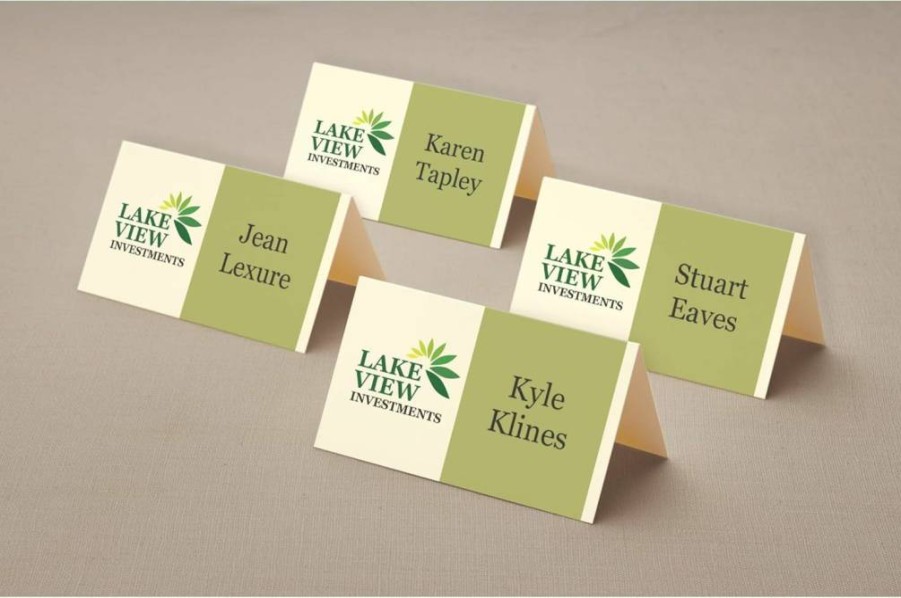 AVERY 5913 Printable Tent Cards, 2" x 3.5" Ivory Place Cards, 160 Blank Name Cards for Laser/Inkjet Printers with Sure Feed Technology