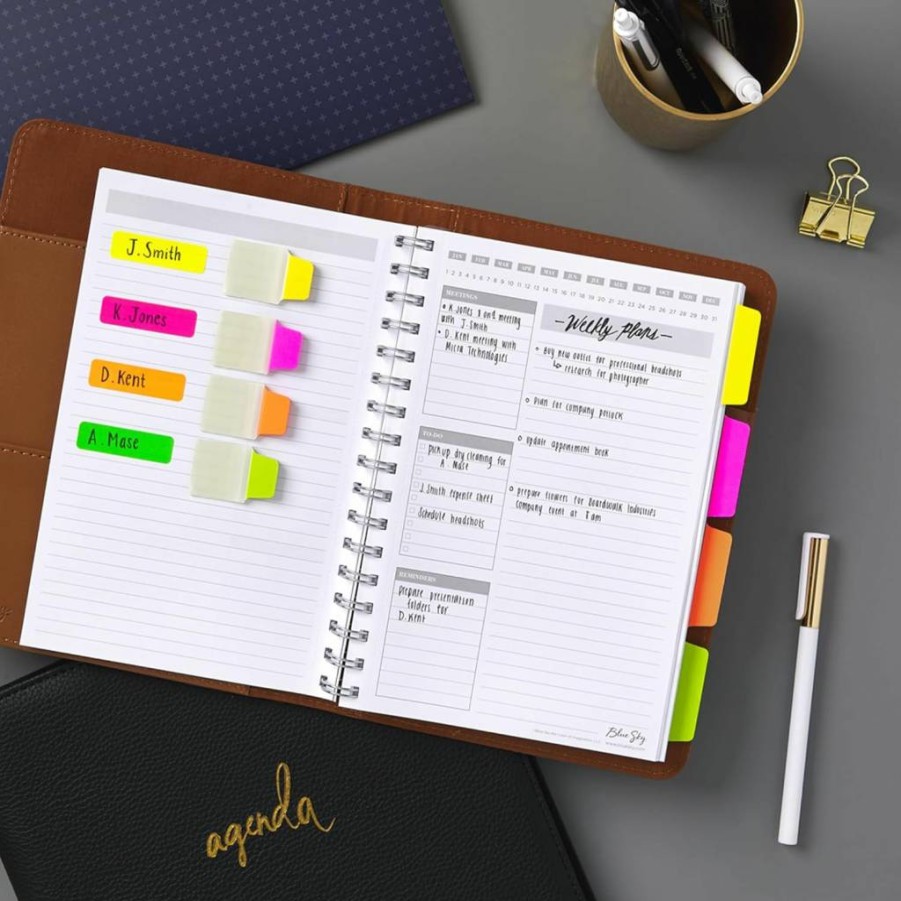 Avery Neon Color-Coding Removable Labels, 1/2" x 1-3/4", 180 Blank Non-Printable Labels, Assorted Bright Colors (6724)