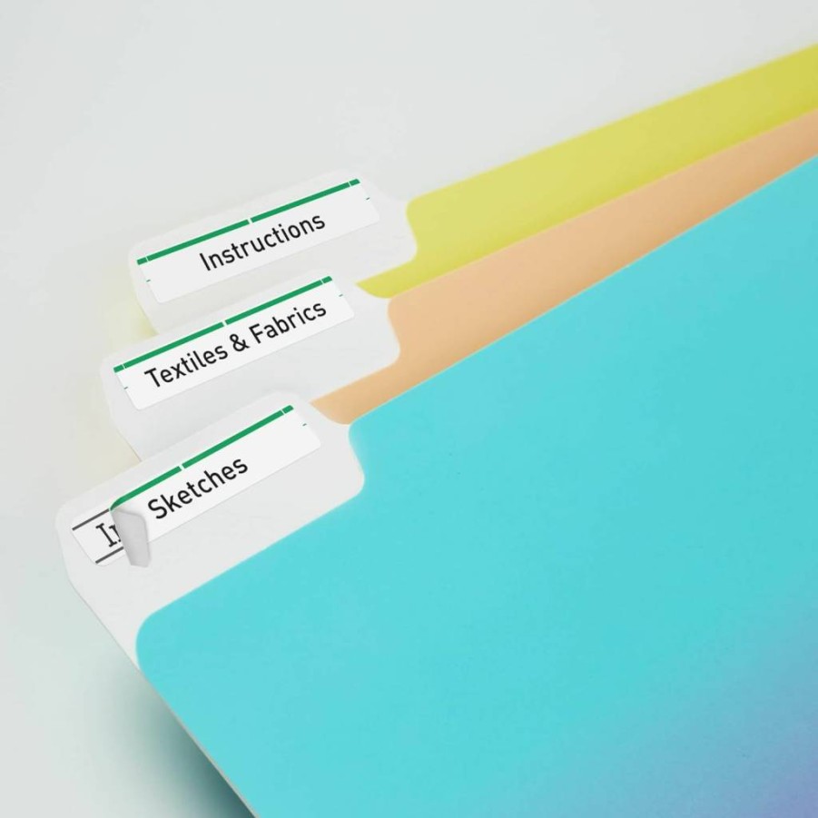 Avery Trueblock Green File Folder Labels 2/3" x 3-7/16" - 1500 Pack for Laser/Inkjet Printers (5866)