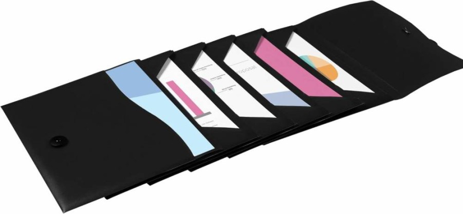 Avery Expanding File Folder with 6 Pockets, Letter Size, Sage Green, Slide & View Design (73546)