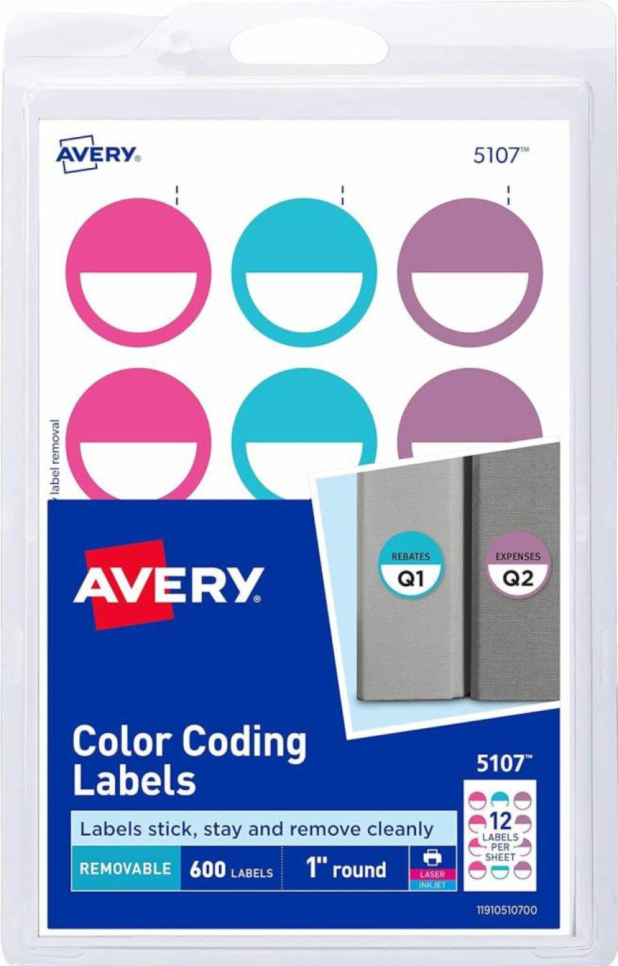Avery 72782051075 - Premium Labels for Printing and Organization