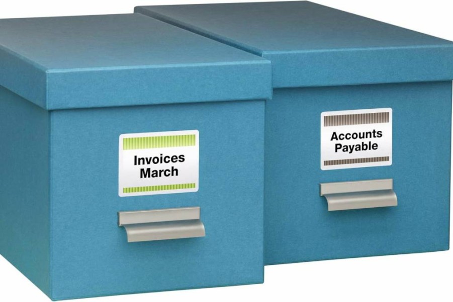 AVERY 6572 Permanent Adhesive ID Labels, 2" x 2-5/8", Sure Feed Technology, 225 Labels per Pack