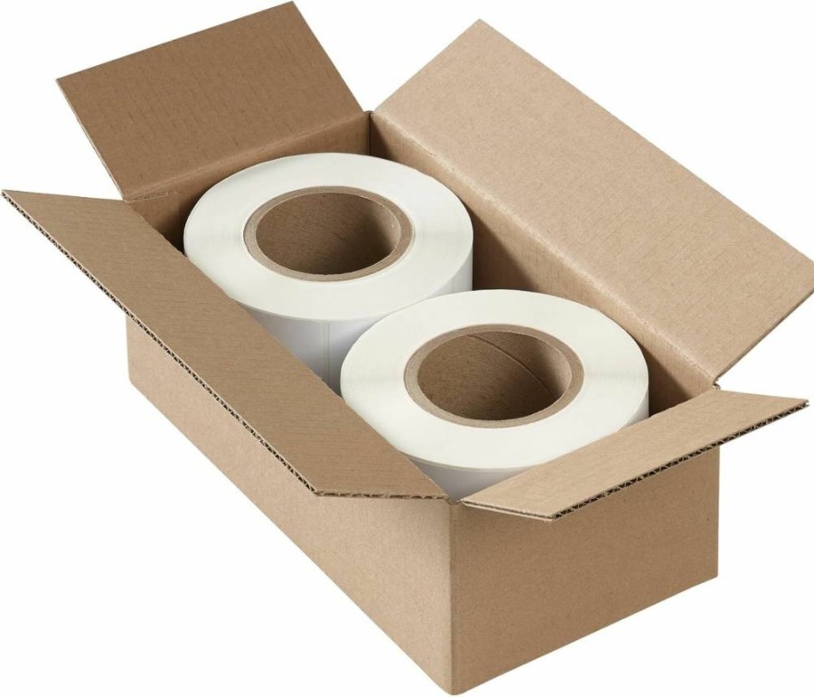 Avery 4134 Direct Thermal Labels, 4" x 3", White, 3" Core, 1000 Labels per Roll, 2 Rolls (2000 Total), Thermal Printer Compatible
