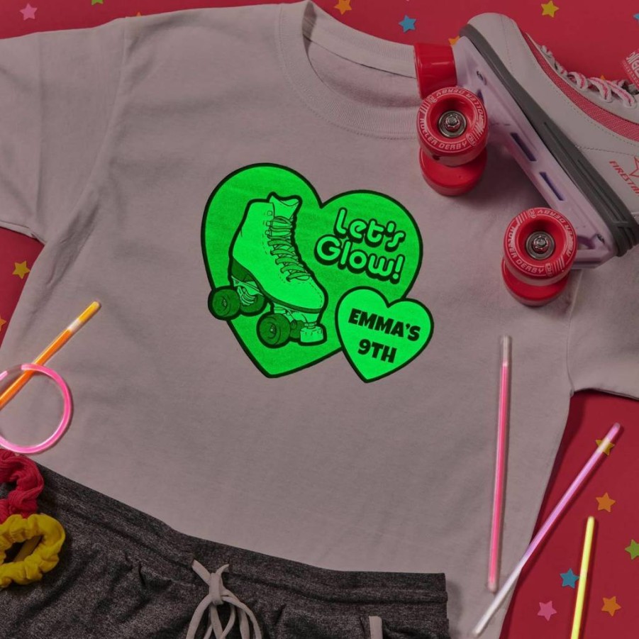 AVERY Glow In The Dark Printable Heat Transfer Paper for Inkjet Printers, 8.5" x 11" Fabric Transfers, 2 Sheets (03242)