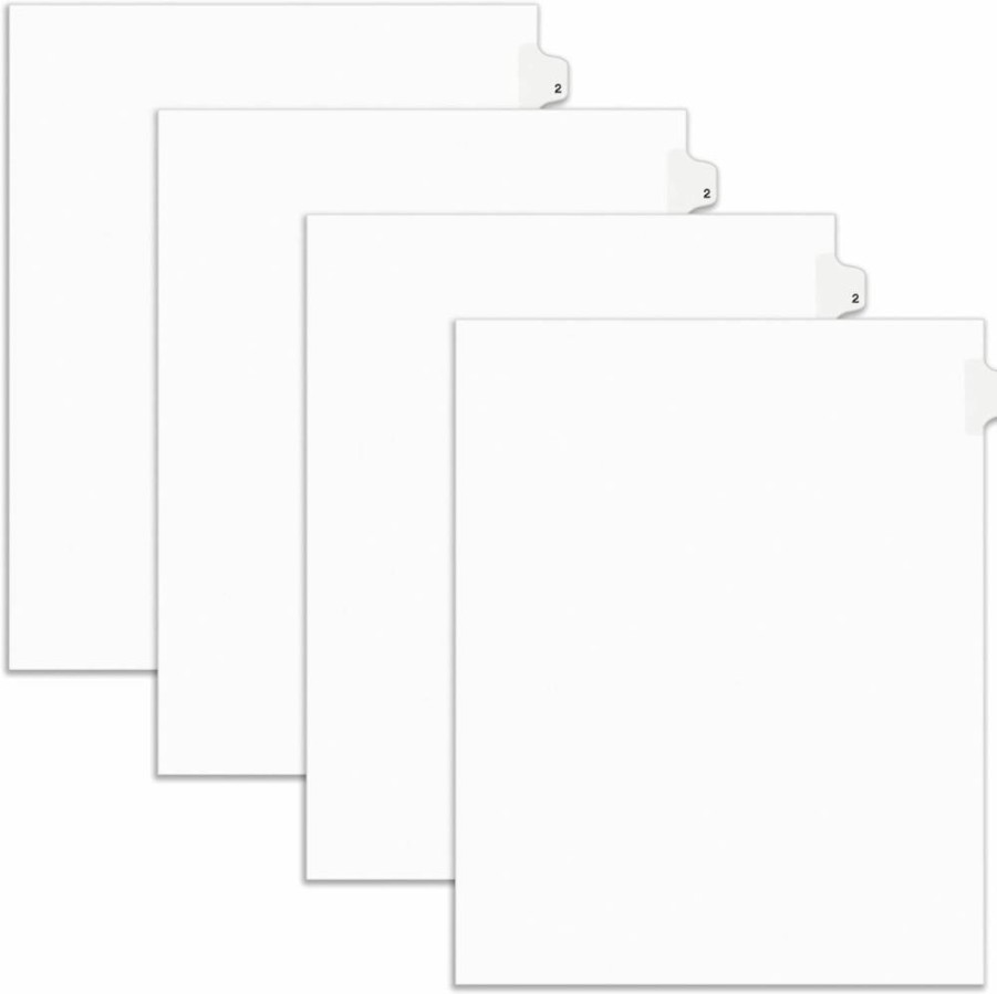 AVERY Letter Size Legal Dividers with Side Tab #8, 11918, for Organizing Documents