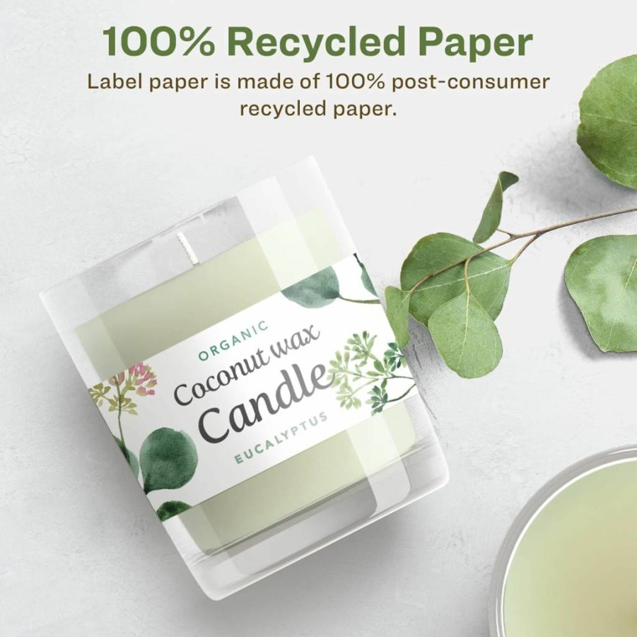 Avery Recycled Matte White Labels 1.5" x 3.75" - Eco-Friendly, Permanent Adhesive, Laser/Inkjet Printable, 250 Pack, Print-To-The-Edge Design