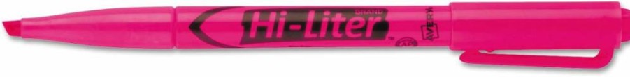 AVERY Chisel Tip Highlighters Pen, 4 Assorted Colors, Smear Safe Ink, No Bleed Highlighter Markers for Notes & Text (23545)