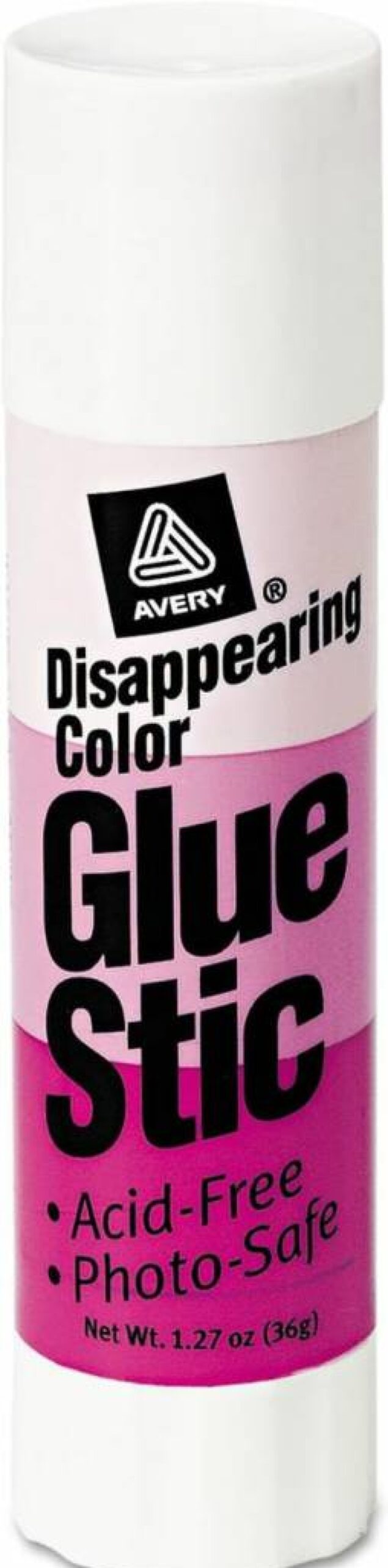 AVERY Permanent Adhesive Glue Sticks - Strong Bonding, Acid-Free, for Paper, Crafts, and Office Use (Pack of 12)